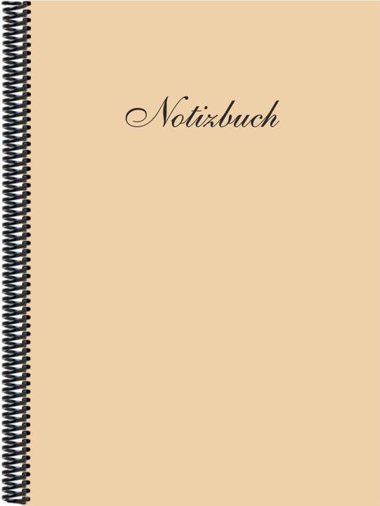 Produktbild Notizbuch DINA 4 (A4, A5, Kariert, Blanko)