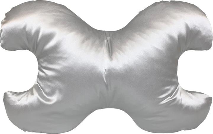 Save My Face Le Grand Large Pillow w. 100% Silk Cover Silver (Körperpuder)