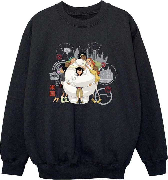 Produktbild Disney Big Hero 6 Baymax Group Hug Sweatshirt Jungen (152, 158)