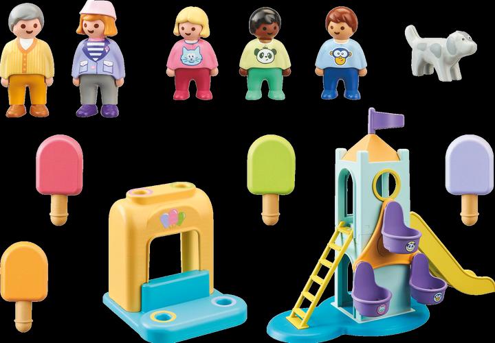Produktbild Playmobil Erlebnisturm mit Eisstand (71326, Playmobil 1.2.3)