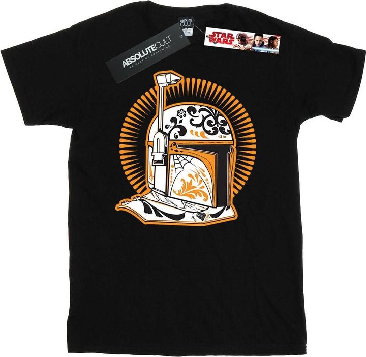 Produktbild Star Wars Boba Fett Dia De Los Muertos TShirt (S)
