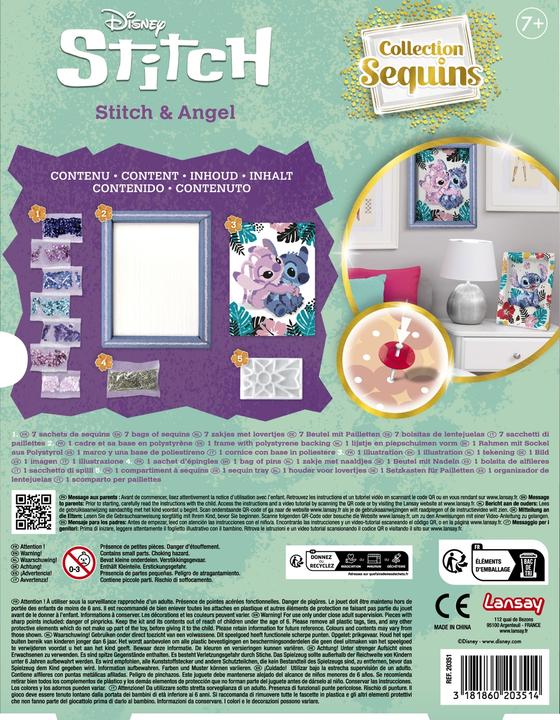 Immagine prodotto Lansay Paillettenkunst Stitch & Angel