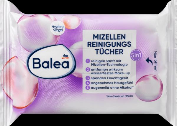 Image du produit dm Balea Lingettes nettoyantes micellaires (Chiffons de nettoyage)