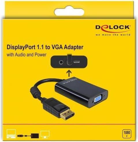 Actual product image Delock DP to (VGA, 12 cm)