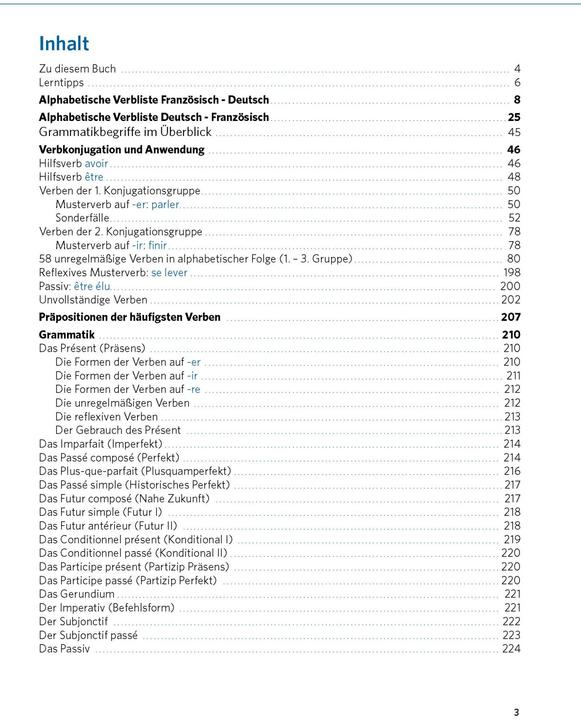 Produktbild Verbtabellen Plus Französisch (Deutsch, 2023)