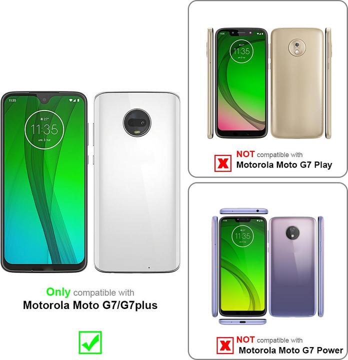 Produktbild Cadorabo Handykette für Motorola MOTO G7 / G7 PLUS Necklace Hülle mit verstellbarem Kordelband