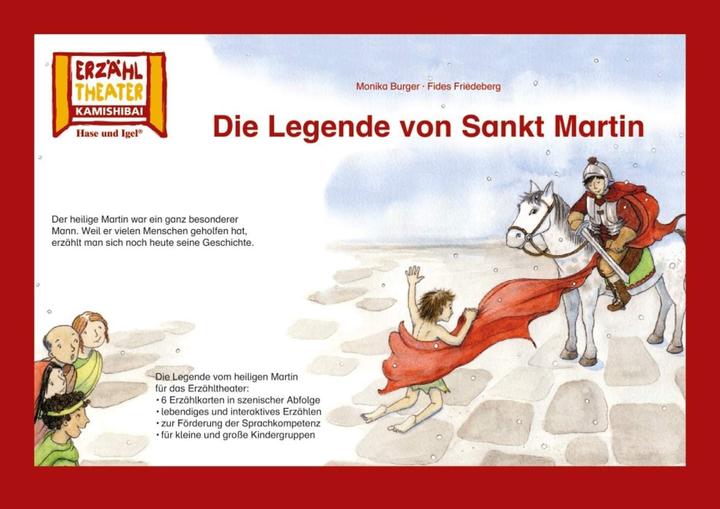 Immagine prodotto Kamishibai: Die Legende von Sankt Martin (Tedesco, Elena Jell, Fides Friedeberg, 2017)