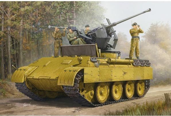Produktbild Hobby Boss German Panther asuf.D Flak Bergepanther