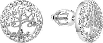 Produktbild Beneto Silver earrings with tree of life AGUP1529S (L)