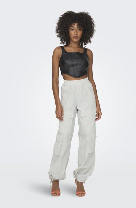 Image du produit Only Mid waist CARGO PARACHUTE PANTES Pantalon cargo (L)