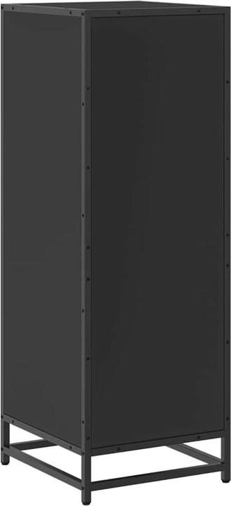 Produktbild VidaXL Badschrank Schwarz 35x37,5x100 cm Holzwerkstoff