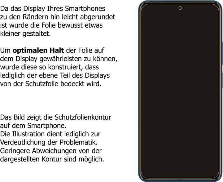 Actual product image Dipos Screen Protector Crystalclear (2 Piece, Xiaomi Poco F3)