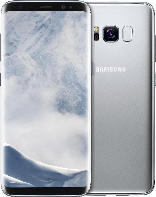 Produktbild Samsung Galaxy S8 (64 GB, Arctic Silver, 5.80", Single SIM, 12 Mpx, 4G)