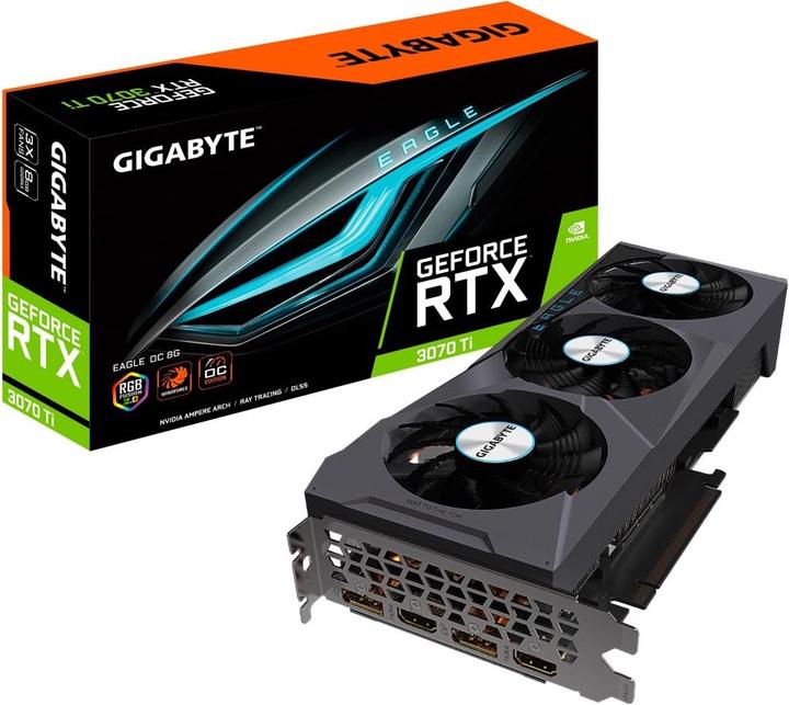 Produktbild Gigabyte GeForce RTX 3070 Ti Eagle OC (8 GB)