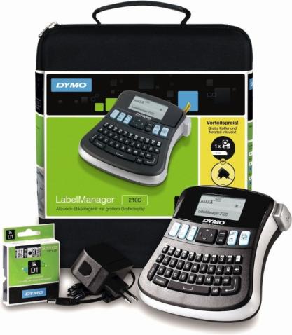 Actual product image Dymo LM 210D KIT QWERTY