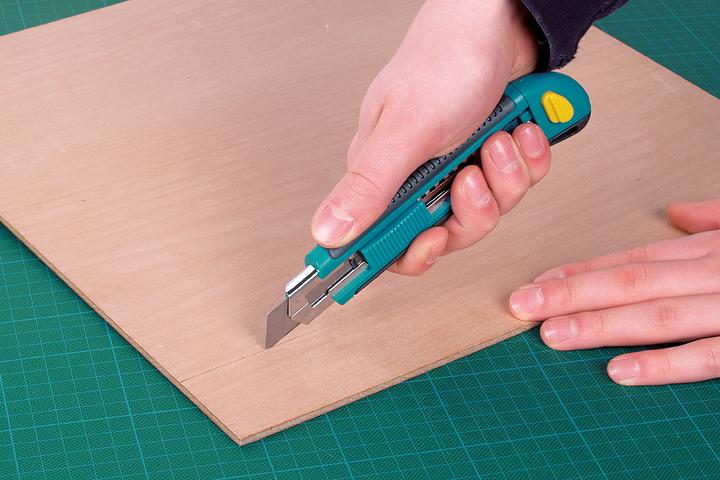 Produktbild wolfcraft wolfcraft 1 Abbrechklingenmesser 2K, 18 mm (Cutter)
