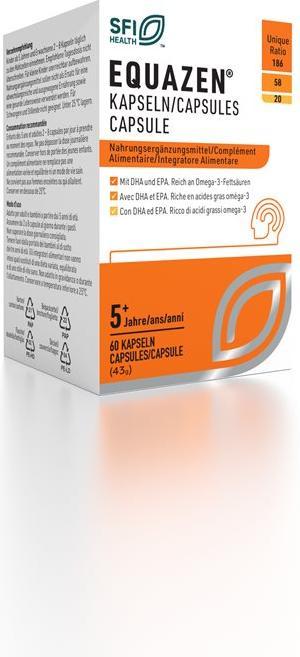 Nährwerte und Zutaten Equazen IQ Equazen Kapseln/Capsules/Capsule Ds 60 Stk (60 Stück, Kapseln, 71 g)