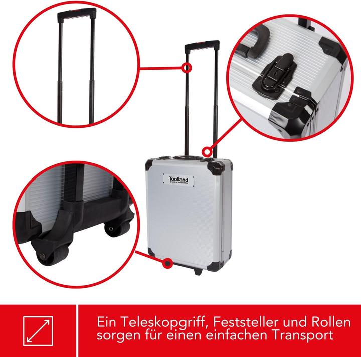 Image du produit Toolland Coffret à outils 260 pièces (260 pièces)