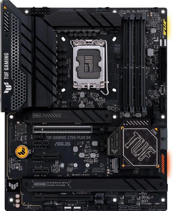 Produktbild ASUS TUF GAMING Z790-PLUS D4 (LGA 1700, Intel Z790, ATX)