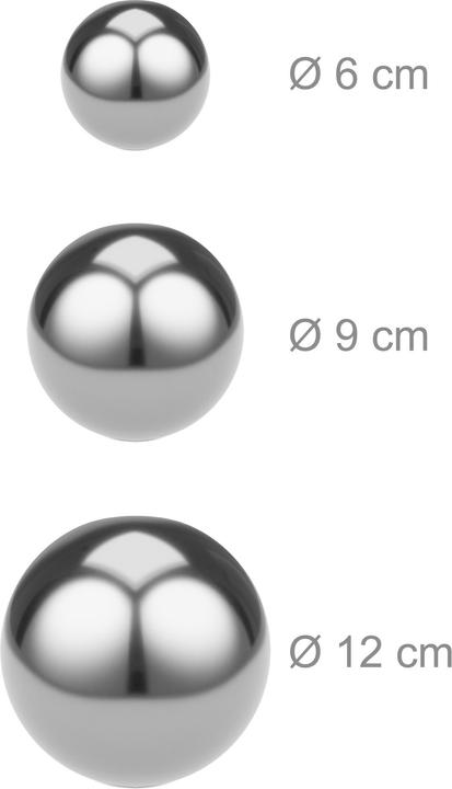 Actual product image Relaxdays 6x garden ball