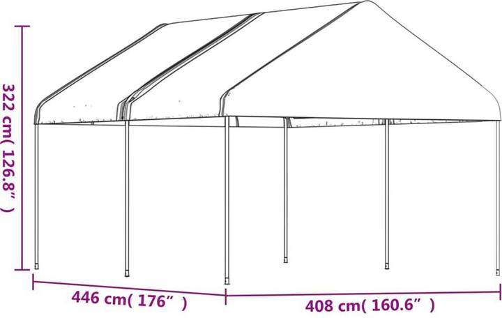 Actual product image VidaXL Otto (446 cm, 408 cm)