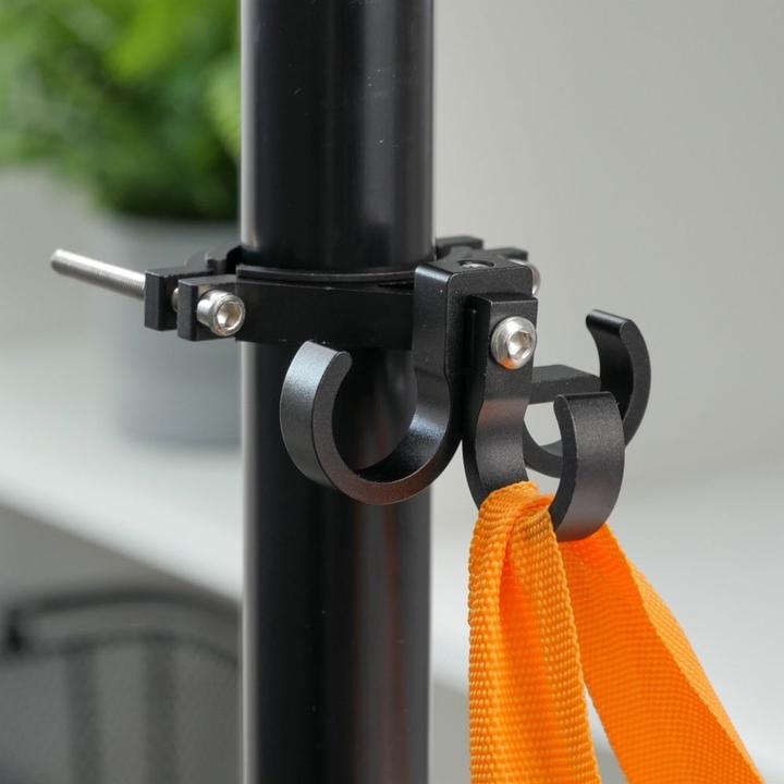 Immagine prodotto OEM Bicycle accessory Hook for shopping with three loops for bike / scooter aluminum FS366-001 black
