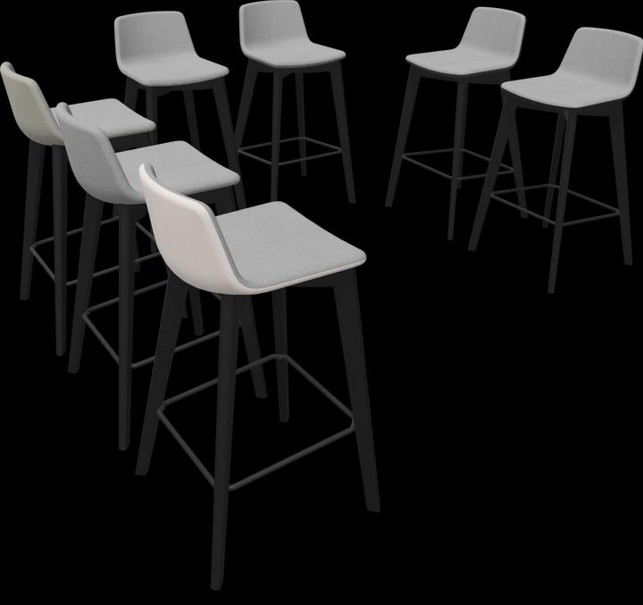 Immagine prodotto Narbutas Sgabello da bar Twist & Sit