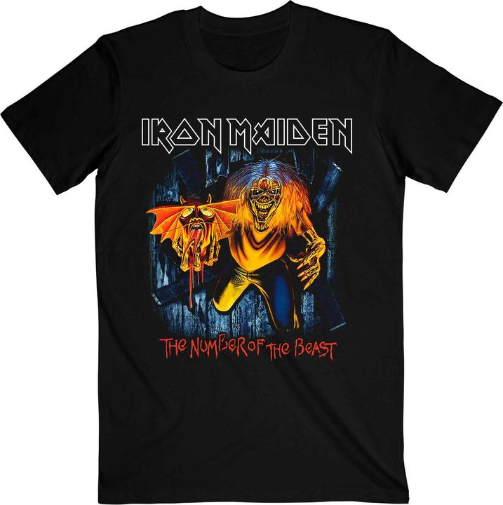 Iron Maiden Number of the Beast Eddie Panel Burst T