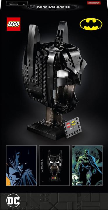 Actual product image LEGO Batman helmet (76182, LEGO DC)