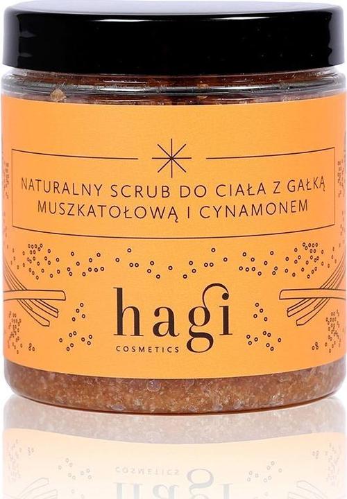 Hagi Natural Body Scrub with Nutmeg and Cinnamon, 280 g