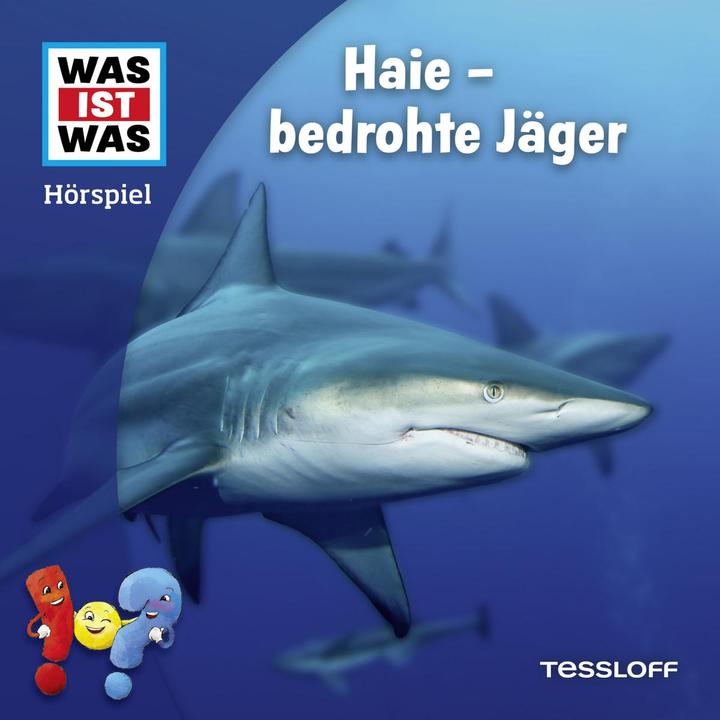 Actual product image Tessloff WAS IST WAS radio play. Sharks - endangered hunters (Nele Wehrmann, Simon Bertling, Björn Bonn, STIL music & radio plays, Tessloff Verlag Ragnar Tessloff GmbH & Co.KG, Christian Hagitte, Yesim Meisheit, Marius Clarén, German)