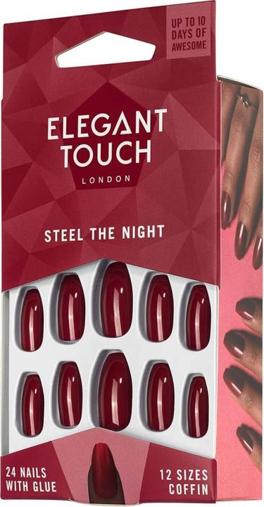 Produktbild Elegant Touch Steel The Night (Nagelutensil, Bordeaux)