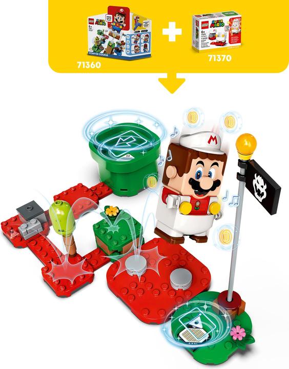 Produktbild LEGO Feuer-Mario Anzug (71370, LEGO Super Mario)