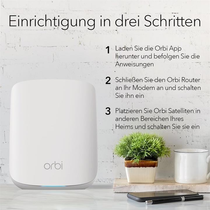 Produktbild Netgear RBK353 Orbi WiFi 6 Dual Band 3er Set