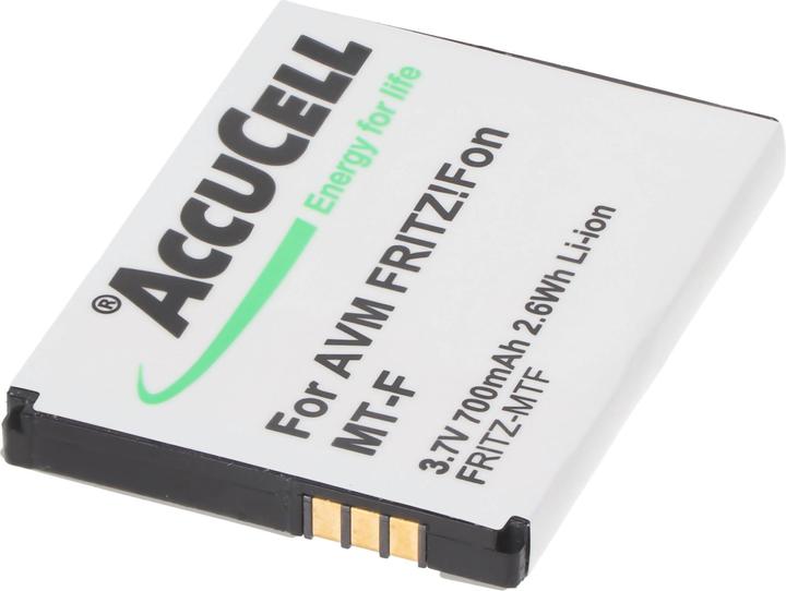 Produktbild AccuCell Akku AVM FRITZ!Fon MT-F Akku, 312BAT016 AVM CT5 312BAT006