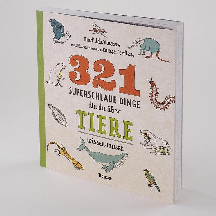 Produktbild 321 superschlaue Dinge, die du über Tiere wissen musst (Deutsch, Mathilda Masters, 2019)