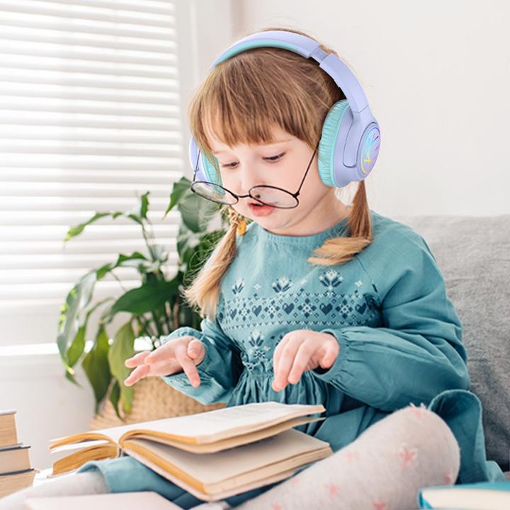 Produktbild Iclever Headphone Kids BT & Cable LED