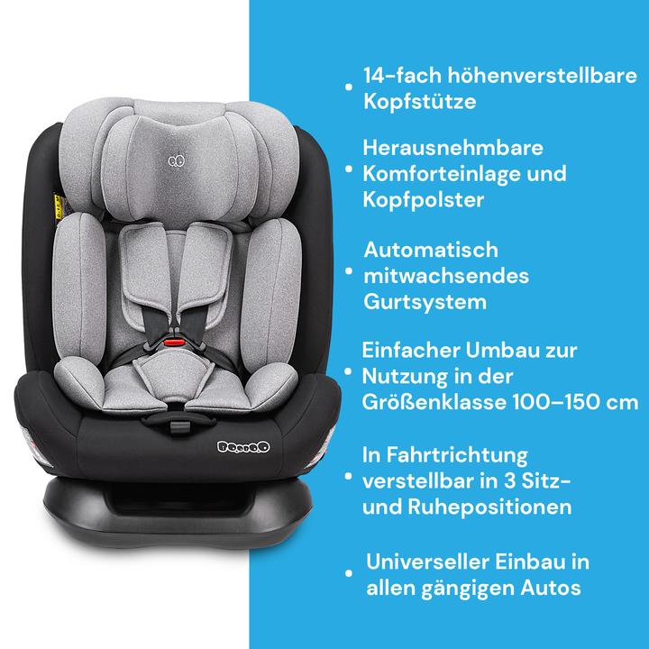 Actual product image Booboo Safety London without Isofix (Reboarder, ECE R129/i-Size Standard)