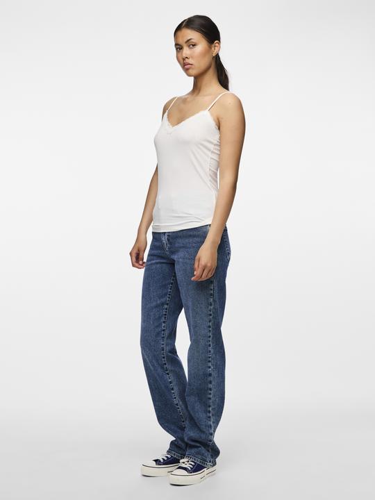 Actual product image Pieces Lace Strappy Top (L)