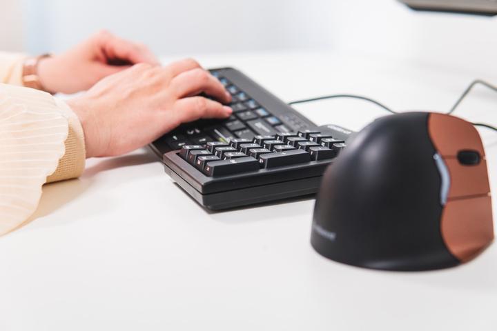 Image du produit Evoluent Clavier Goldtouch USB numérique (DE, Filaire)