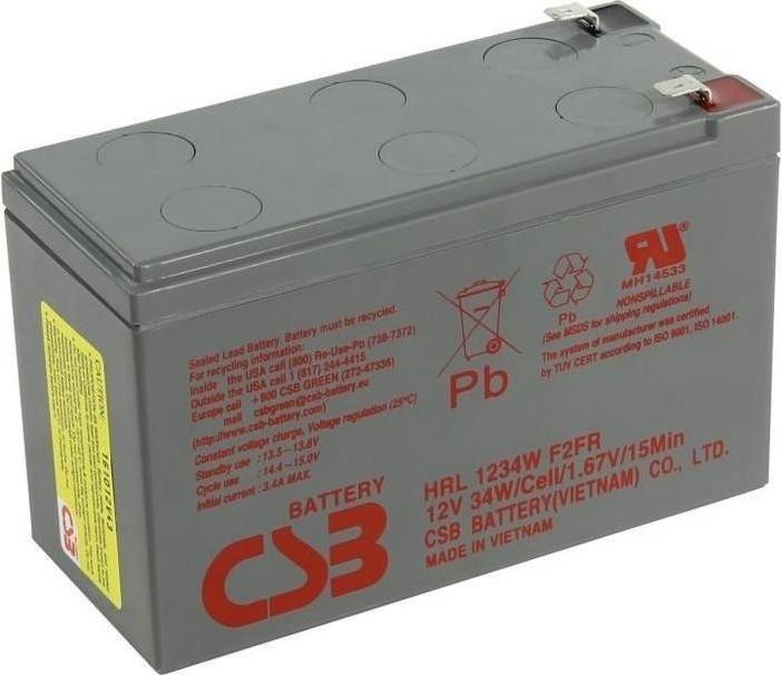 Actual product image Orvaldi Battery CSB HRL1234WF2FR 12V 9Ah (12 V, 9 Ah)
