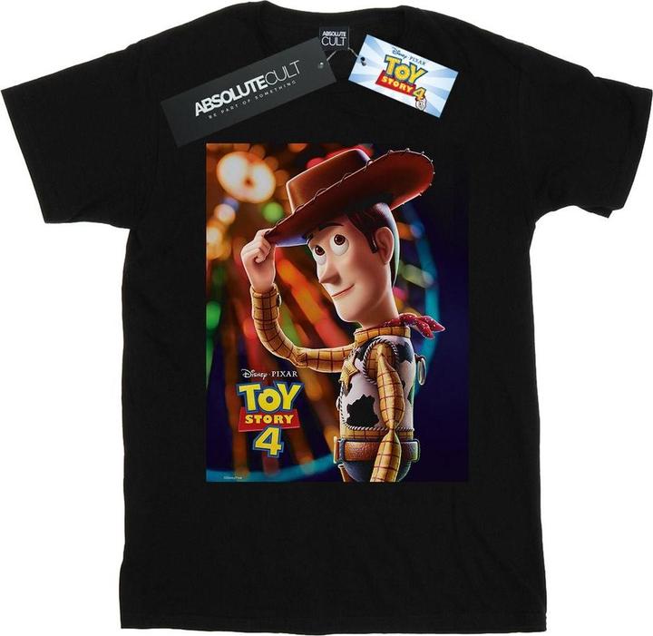 Immagine prodotto Disney Toy Story 4 Woody Poster Maglietta Uomo (M)
