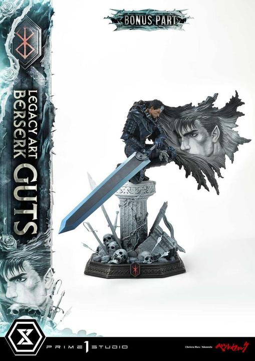 Produktbild Prime 1 Studio Berserk Legacy Art Kentaro Miura Statue statuette 1/6 Guts Bonus Version 45 cm