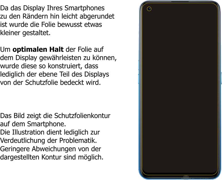 Actual product image Dipos Screen Protector 4-Way Privacy (1 Piece, Realme X7 5G)