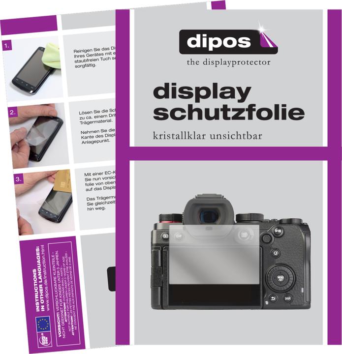 Produktbild Dipos Displayschutzfolie Crystalclear (Displayschutz, Panasonic Lumix S5)