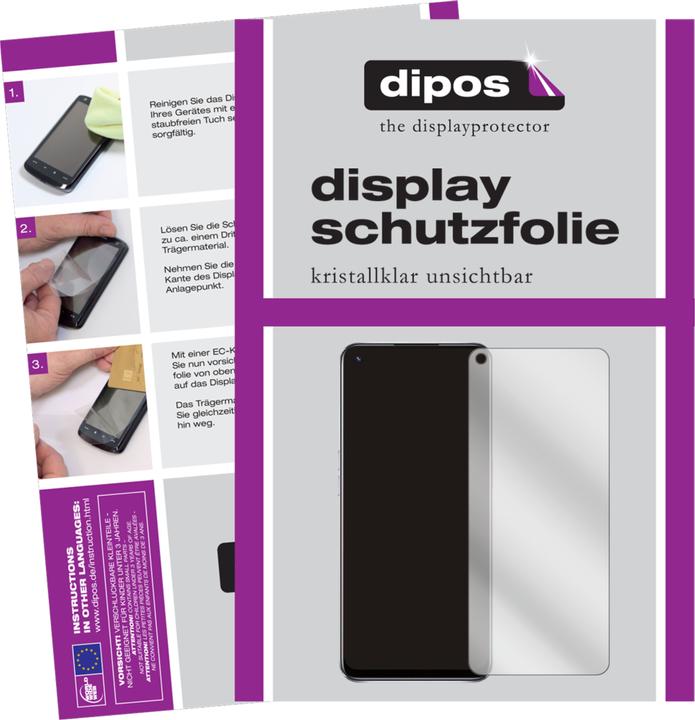 Actual product image Dipos Screen Protector Crystalclear (2 Piece, Oppo A74 5G)