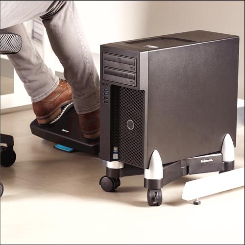 Actual product image Fellowes PC stand shredder