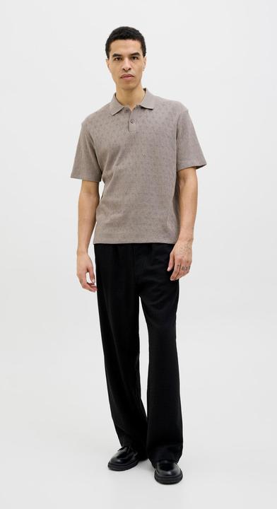 Actual product image Jack & Jones Jprblatrent Jacquard Polo Sn (L)