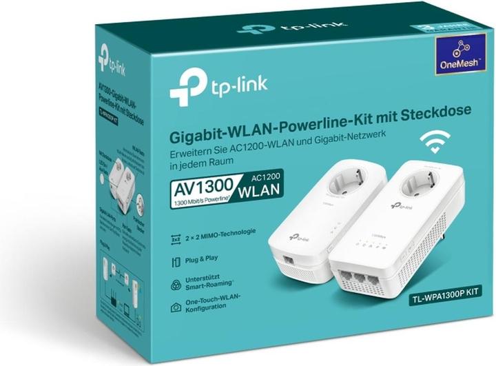 Image du produit TP-Link Kit CPL TL-WPA1300PDE (1300 Mbit/s)