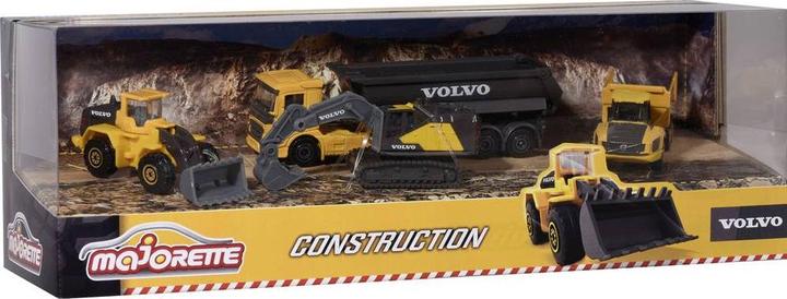 Productafbeelding Majorette Volvo Werkvoertuigen Geschenkdoos